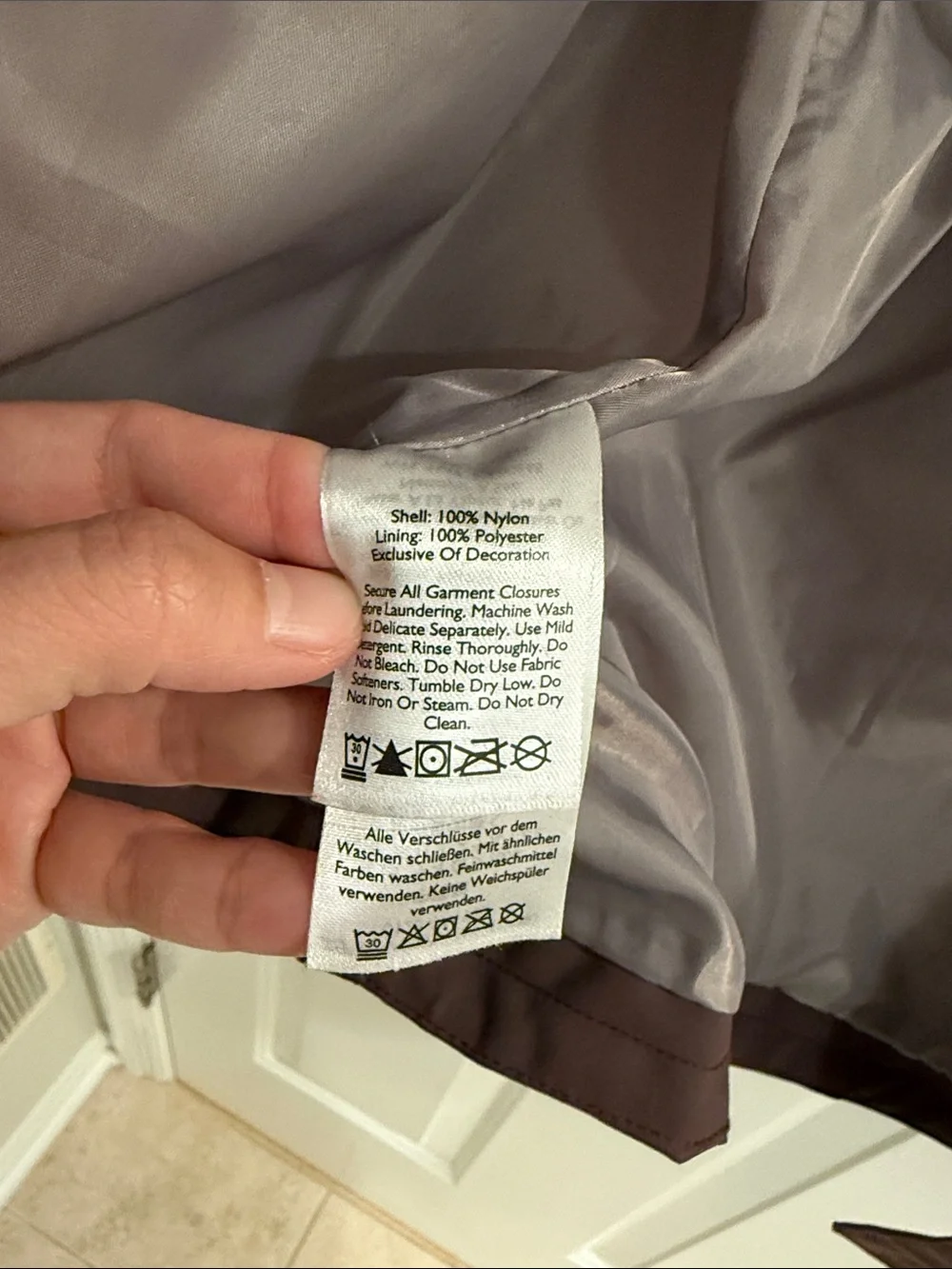 Eddie Bauer Women's Aubergine Charly Utility Rain Jacket - Picture 8 of 9